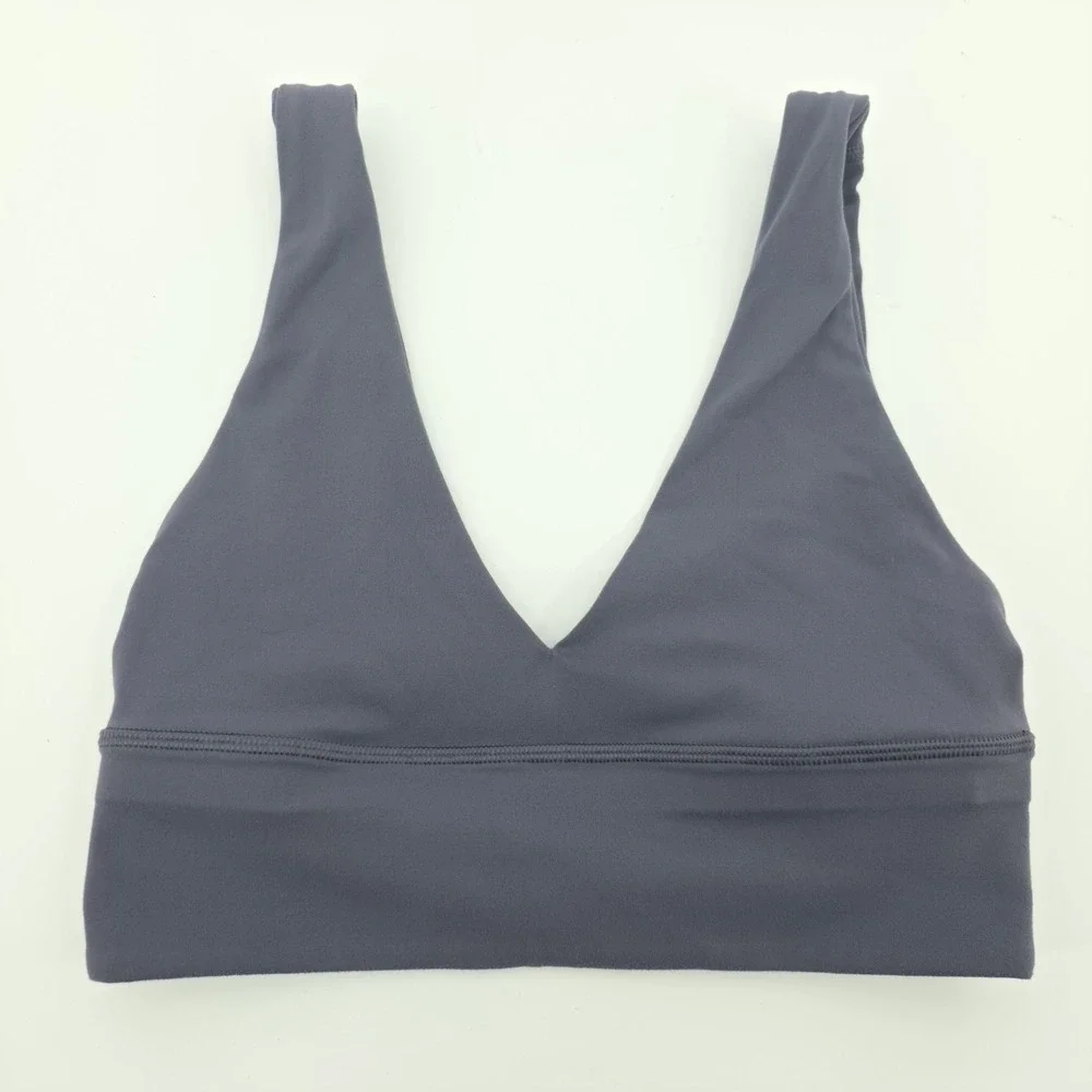 Lululemon Sports Bra Purple Women's Size 4 Bra LW2E34S.03